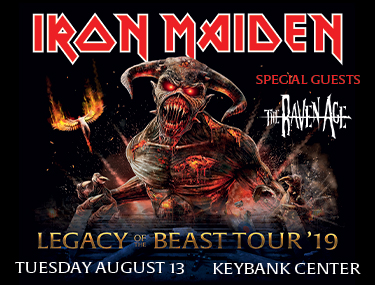 Iron Maiden - 08/13/19 | KeyBank Center - keybankcenter.com